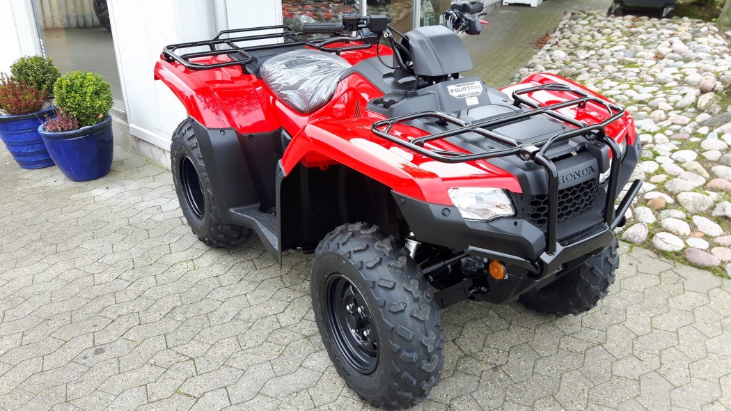 New 2026 Honda FourTrax Rancher 4x4 | ATVs in Lewiston ME | Hero Red H200830